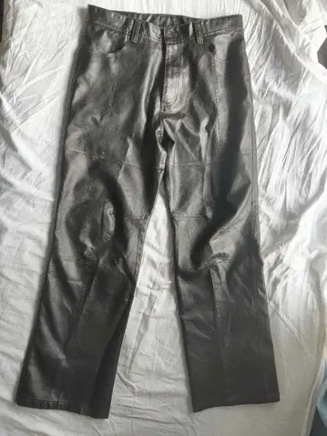 ZARA 가죽 팬츠 Amsterdam Man Edition w34