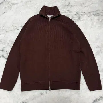 UNITED ARROWS 유나이티드 애로우즈 드라이버즈 니트 브라운