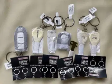 GT-R  오너 시리즈 가챠 열쇠 키 전 6종 세트 컴프