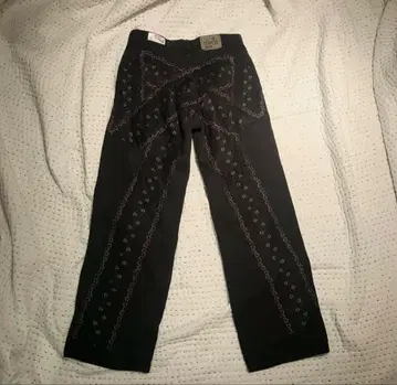 cathy 사우스포 에비수 리본 데님