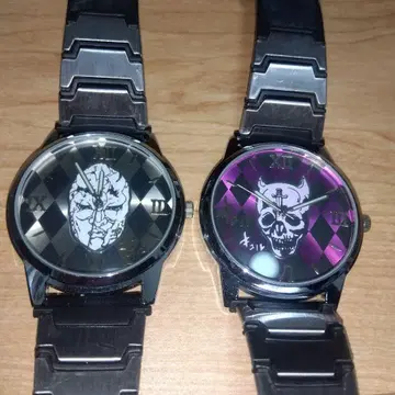 죠죠의 기묘한 모험 쿼츠 손목시계 2세트 석가면 킬러 퀸 정크
