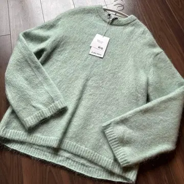 & Other Stories 모헤어 블렌드 니트 스웨터 민트