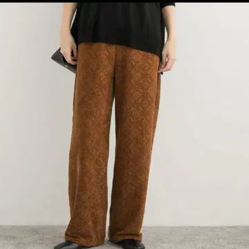 기모 레이스 이지 팬츠