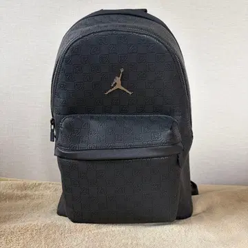조던 Jordan JAM 모노그램 백팩 블랙 미사용