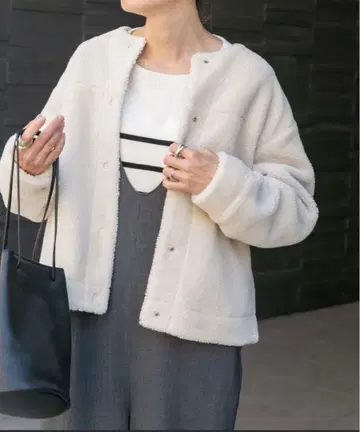 FORK&SPOON 보아 노카라 블루종