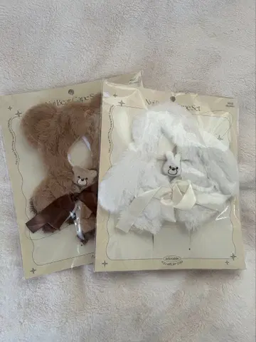 3COINS 쓰리코인즈 최애 인형 케이프 2세트