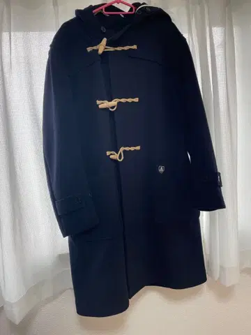 Orcival 오르치발 더플 코트 네이비 4