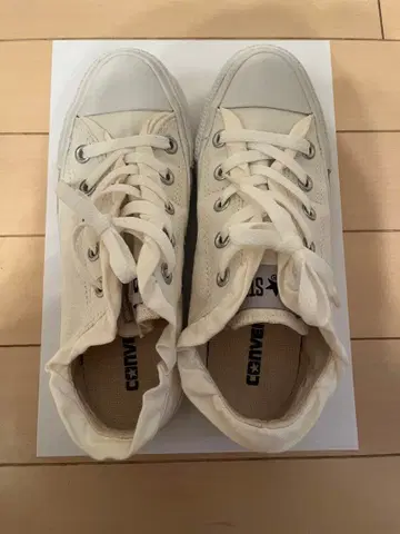 CONVERSE ALL STAR 화이트 레이스 스니커즈