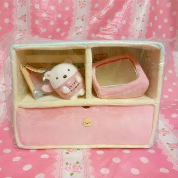 [ 미개봉 ] 스미코구라시 시로쿠마 옷장 행거 봉제 인형