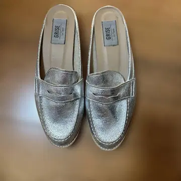 탈론 슬립온 로퍼 실버