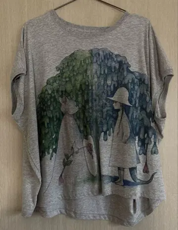 보리스 잡화점 와이드 T셔츠 고백