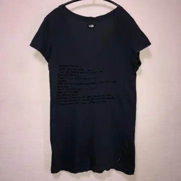 LGB 네이비 셔츠 여성 사이즈 1