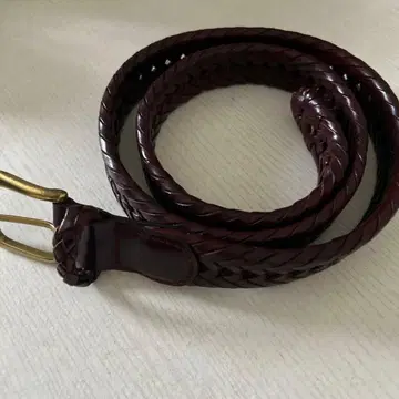 L.L.Bean 웨빙 벨트 다크 브라운