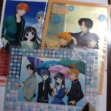 후르츠 바스켓 클리어 파일 세트