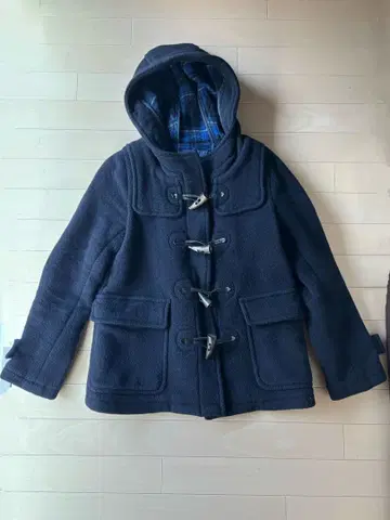 SHIPS 네이비 더플 코트 36