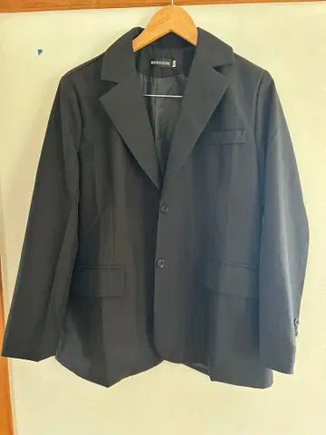 블랙 테일러드 자켓