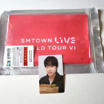 유노윤호 동방신기 SMTOWN LIVE 공식 슬로건 트레이딩 카드