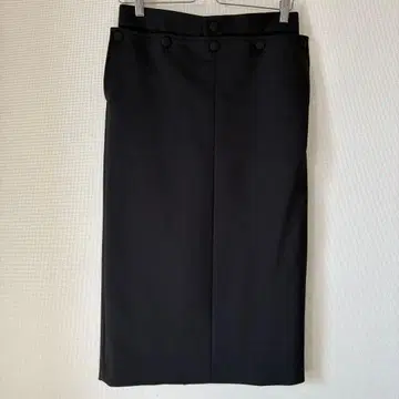 하이크 HYKE 롱 마린 타이트 스커트