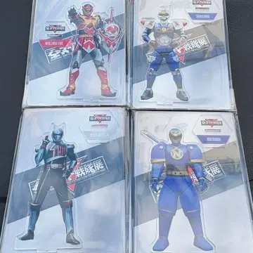 전 슈퍼 전대전 한정 센다이 개최 추가 아크릴 스탠드 세트