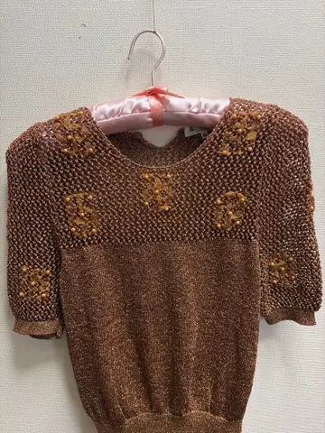 LANCETTI 비즈 장식 가디건 40