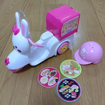 멜짱 친한 친구 부품 집으로 배달! 토끼 바이크