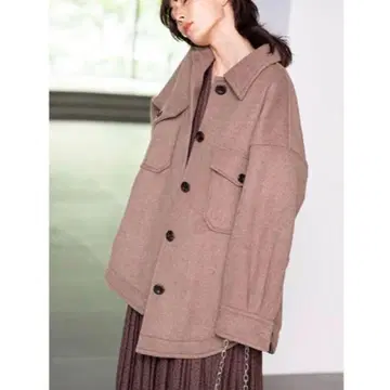 프레이 아이디 울 셔츠 자켓 코트 아우터