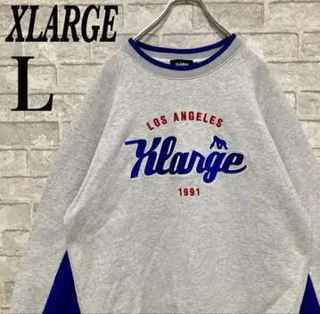 XLARGE 엑스라지 로고 빅 루즈 맨투맨 트레이닝복 L