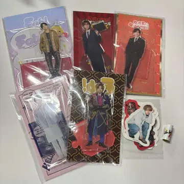 야마다 료스케 아크릴 스탠드 프레이크 씰 은색 테이프 묶음 판매