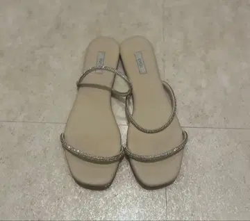 EVOL 베이지 플랫 샌들