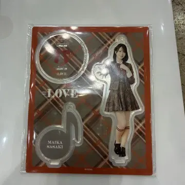 이콜럽 러브송에 습격당하는 아크릴 스탠드 사사키 마이카