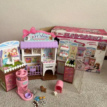 세련된 반려동물 샵 세트 리카짱