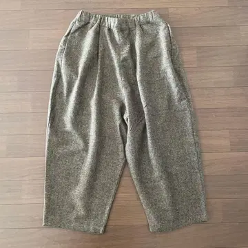 le ciel a temps doux 브라운 믹스 팬츠