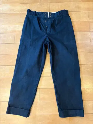 FUJITO Duck pants 네이비 사이즈 30