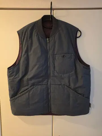 PWA TWO-FACE QUILTED VEST 충전솜 리버서블 베스트