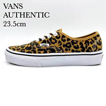 [컨디션 최상] VANS 오센틱 레오파드 표범 무늬 23.5cm