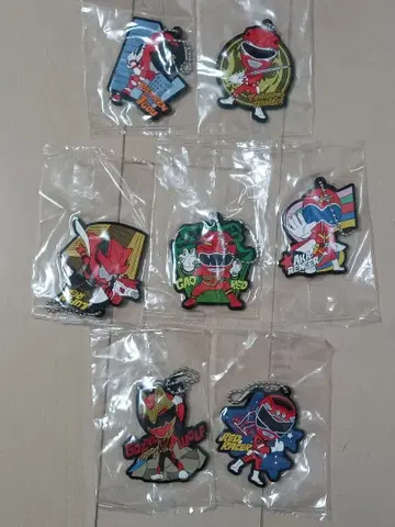 고쥬우쟈 [ 미개봉 새상품 ] 레전드 캡슐 러버 마스코트 7개 세트