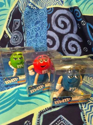 M&M's Motor Mates 피규어 3체 세트