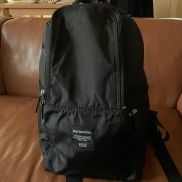 marimekko 블랙 백팩
