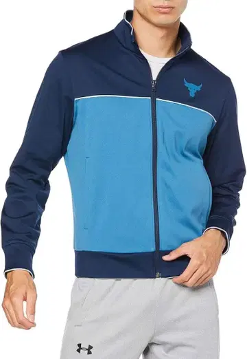 언더아머 프로젝트 락 집업 자켓 저지