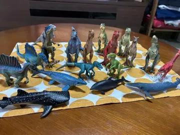 아니아 공룡과 해양 생물 피규어 세트 19개