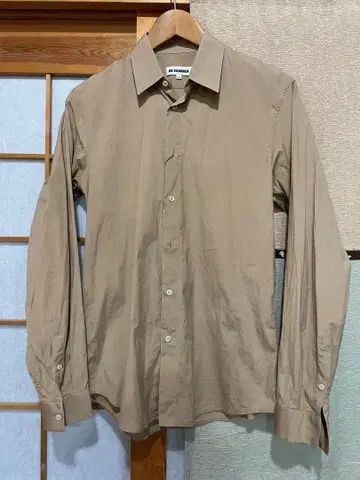 JIL SANDER 베이지 셔츠 사이즈 40