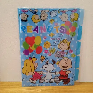 스누피 PEANUTS 클리어 파일 클리어 케이스
