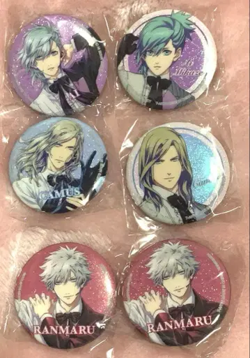 우타프리 캔뱃지 묶음 판매 미카제 아이 쿠로사키 란마루 카뮤