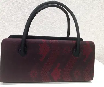 순수 실크 타테니시키 리큐 기모노 가방