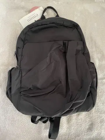 emmi eco 발수 개더 바디 백팩 백팩 미사용품