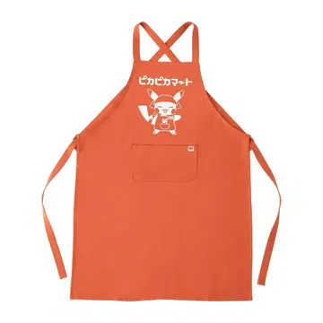 [미사용 새상품] 피카피카마트 에이프런 포켓몬 센터 피카츄