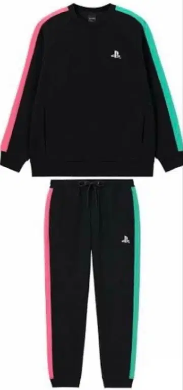 PlayStation 풀오버 긴팔 상하의 세트