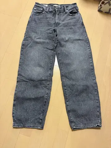 리바이스 BAGGY DAD 그레이 데님 팬츠 W25 L30