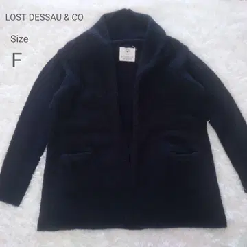 LOST DESSAU & CO 니트 코트 네이비