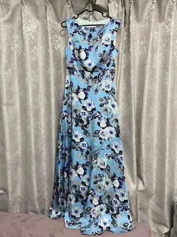 GINZA COUTURE 꽃무늬 롱 드레스 erukei